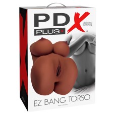 Pdx Plus Ez Bang Torso - Brown