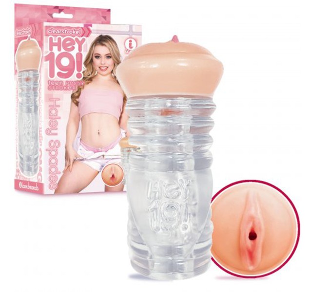 Hey 19 - Clear Stroker - Haley Spades