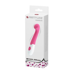 10x Rechargeable Vibrating Metallic Bullet - Pink