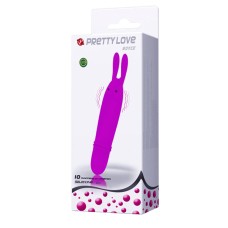 10x Rechargeable Vibrating Metallic Bullet - Purple