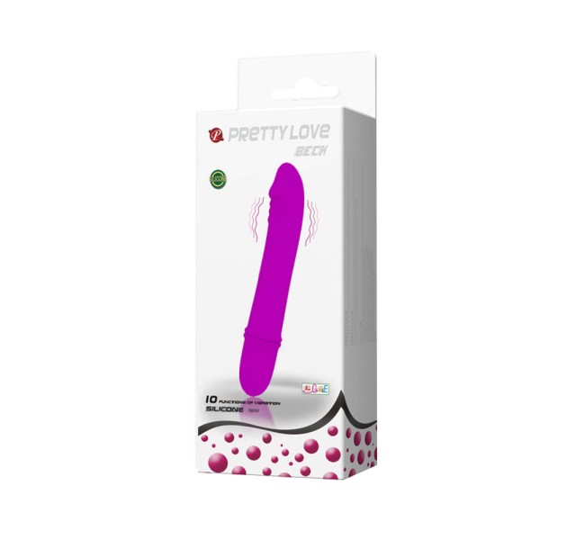 10x Rechargeable Vibrating Metallic Bullet - Black