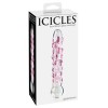 Icicles No. 7 - Clear / Pink