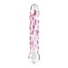 Icicles No. 7 - Clear / Pink