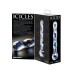 Icicles No. 8 - Clear / Blue Icicles No. 8 - Clear / Blue