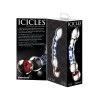 Icicles No. 18 - Clear / Blue