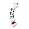 Icicles No. 18 - Clear / Blue