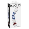 Icicles No. 18 - Clear / Blue