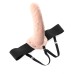 Fetish Fantasy Series 8 Inch Hollow Strap-on - Flesh Fetish Fantasy Series 8 Inch Hollow Strap-on - Flesh
