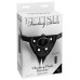 Fetish Fantasy Series Vibrating Plush Harness - Black