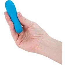 Soft Rain Power Bullet 3 Inch Breeze Coated 7  Function - Blue