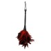 Fetish Fantasy Series Frisky Feather Duster - Red/ Black