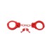Fetish Fantasy Series Metal Handcuffs - Red