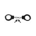 Fetish Fantasy Series Designer Metal Handcuffs - Black Fetish Fantasy Series Designer Metal Handcuffs - Black