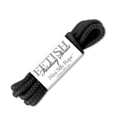 Fetish Fantasy Series Mini Silk Rope - Black Fetish Fantasy Series Mini Silk Rope - Black