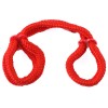 Fetish Fantasy Series Silk Rope Love Cuffs - Red