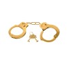 Fetish Fantasy Gold Metal Cuffs - Gold