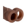 Fantasy X-Tensions Perfect 2-Inch Extension With Ball Strap - Brown