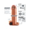 Fantasy X-Tensions Vibrating Real Feel 1-Inch Extension - Light