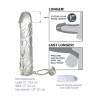 Fantasy X-Tensions Vibrating Super Sleeve - Clear