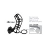 Fantasy X-Tensions Deluxe Silicone Power Cage - Black