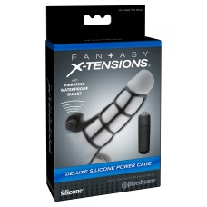 Fantasy X-Tensions Deluxe Silicone Power Cage - Black Fantasy X-Tensions Deluxe Silicone Power Cage - Black