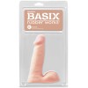 Basix Rubber Works - 6 Inch Dong - Flesh