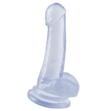 Basix Rubber Works 8 Inch Suction Cup Dong - Clear Basix Rubber Works 8 Inch Suction Cup Dong - Clear