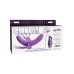 Fetish Fantasy Elite Vibrating Double Delight Strap-on - Purple Fetish Fantasy Elite Vibrating Double Delight Strap-on - Purple