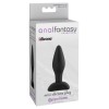 Anal Fantasy Collection Mini Silicone Plug - Black