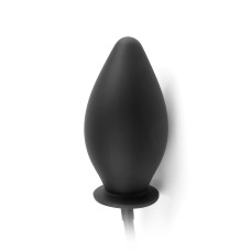 Anal Fantasy Collection Inflatable Silicone Plug - Black Anal Fantasy Collection Inflatable Silicone Plug - Black