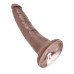 King Cock 7-Inch - Brown King Cock 7-Inch - Brown