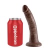 King Cock 7-Inch - Brown