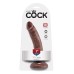 King Cock 7-Inch - Brown King Cock 7-Inch - Brown