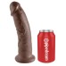 King Cock 9-Inch Cock - Brown King Cock 9-Inch Cock - Brown