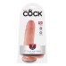 King Cock 7-Inch Cock With Balls - Flesh King Cock 7-Inch Cock With Balls - Flesh