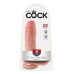 King Cock 8-Inch Cock With Balls - Flesh King Cock 8-Inch Cock With Balls - Flesh