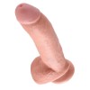 King Cock 9-Inch Cock With Balls - Flesh