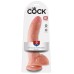 King Cock 9-Inch Cock With Balls - Flesh King Cock 9-Inch Cock With Balls - Flesh