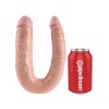King Cock Double Trouble - Large - Flesh King Cock Double Trouble - Large - Flesh