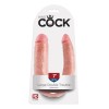 King Cock Double Trouble - Large - Flesh King Cock Double Trouble - Large - Flesh