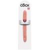 King Cock 12 Inch Slim Double Dildo - Flesh King Cock 12 Inch Slim Double Dildo - Flesh