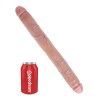 King Cock 16 Inch Thick Double Dildo - Flesh King Cock 16 Inch Thick Double Dildo - Flesh