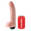 King Cock 9 Inch Squirting Cock With Balls - Flesh King Cock 9 Inch Squirting Cock With Balls - Flesh
