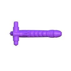 Fantasy C-Ringz Silicone Double Penetrator Rabbit - Purple Fantasy C-Ringz Silicone Double Penetrator Rabbit - Purple