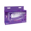 Fantasy C-Ringz Silicone Double Penetrator Rabbit - Purple