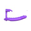 Fantasy C-Ringz Silicone Double Penetrator Rabbit - Purple