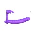 Fantasy C-Ringz Silicone Double Penetrator Rabbit - Purple