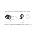 Fantasy C-Ringz Max Width Silicone Rings - Black Fantasy C-Ringz Max Width Silicone Rings - Black