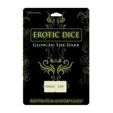 Erotic Dice - Glow in the Dark Erotic Dice - Glow in the Dark