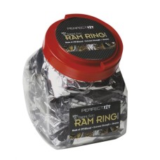 Ram Ring - 50 Count Fishbowl - Black Ram Ring - 50 Count Fishbowl - Black